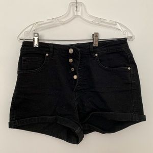Zara black shorts